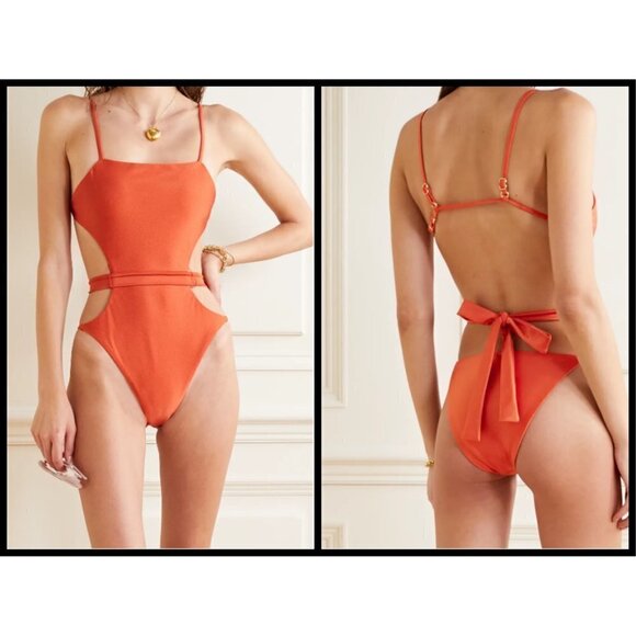 💕CULT GAIA💕 Gemma One Piece Swimsuit Chakra Large L NWT - Picture 2 of 13